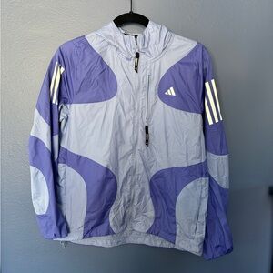 Adidas Light Blue Running Jacket